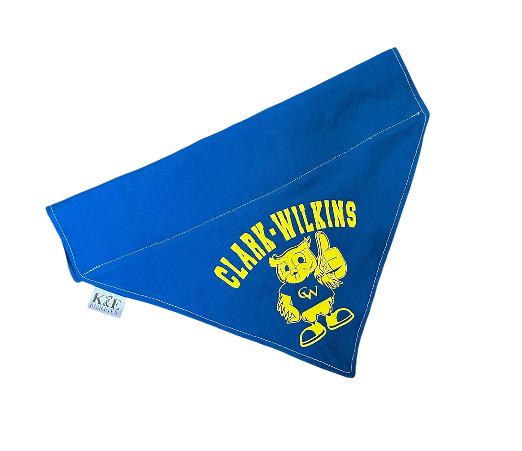 K&E Pups Bandana; Clark Wilkins