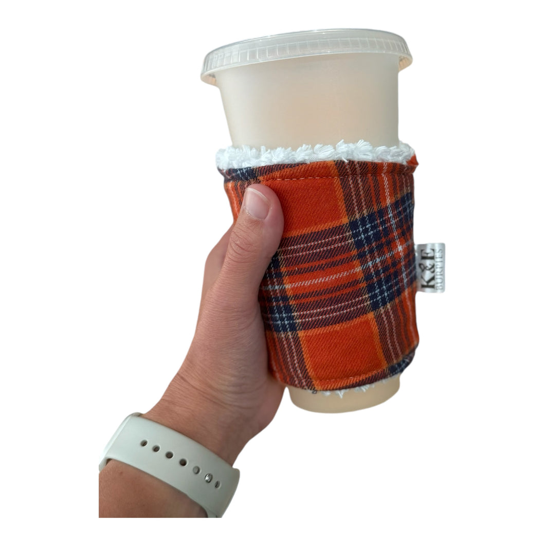 Sip Sleeve Fall Flannel