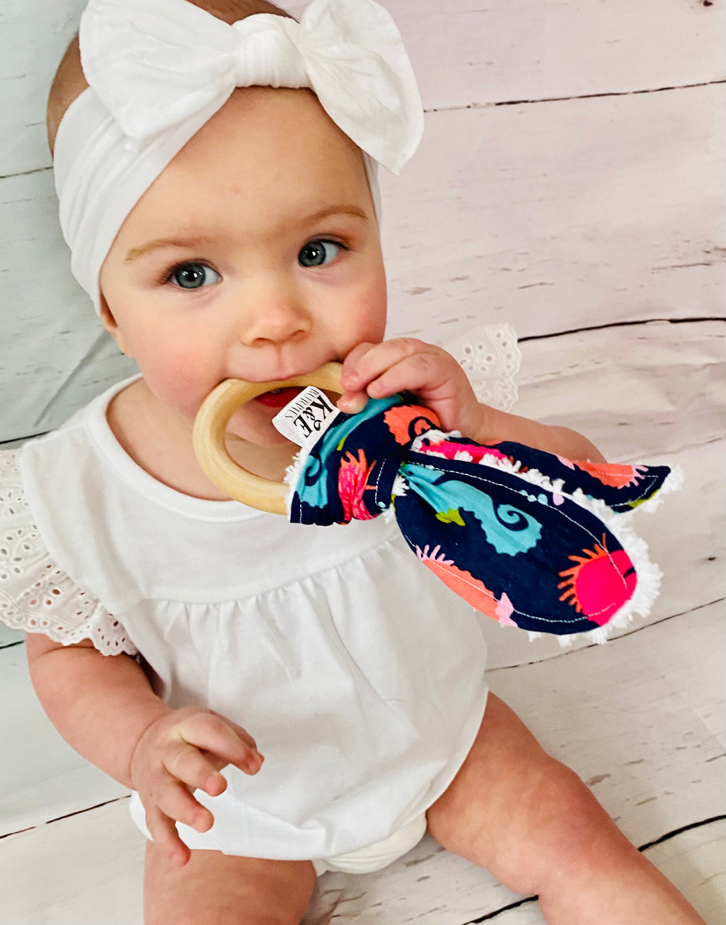 Classic Natural Teether Seahorse