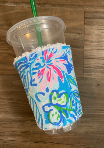Sip Sleeve Lilly Pulitzer Lion Around